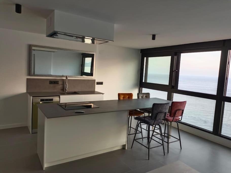 Estupendo Apartamento En Planta 23 Primera Linea ベニドルム エクステリア 写真
